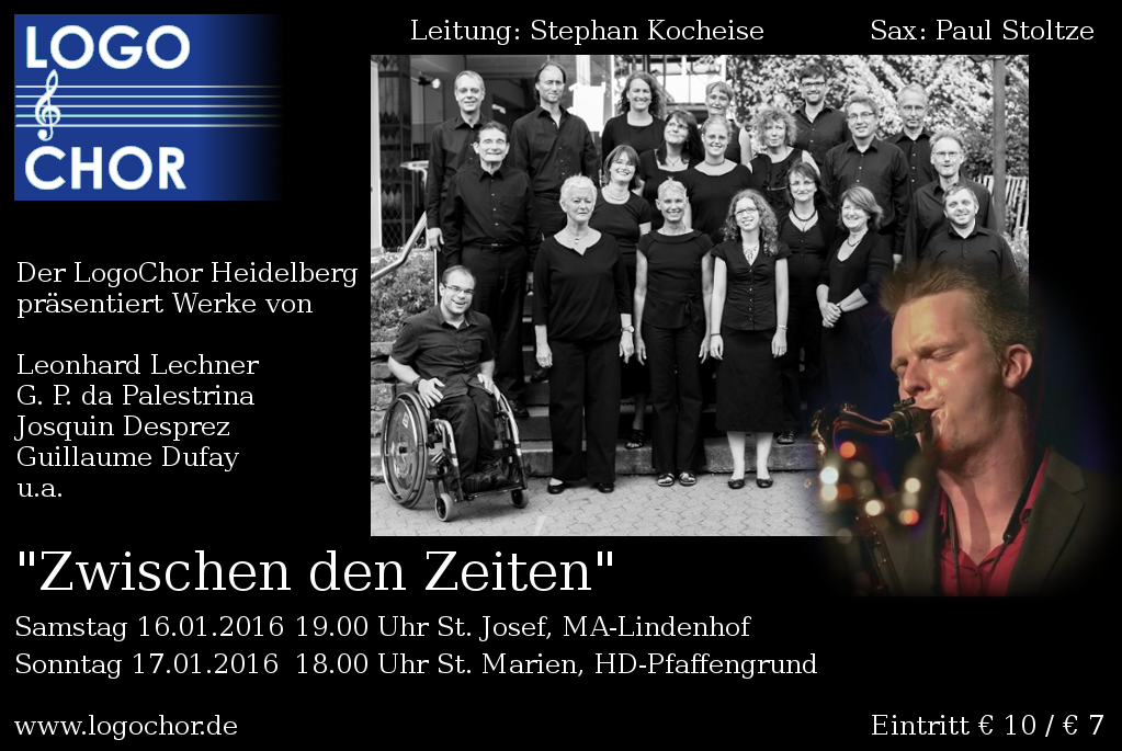 Bild 7, Konzertplakat Januar 2016 'Zwischen den Zeiten'