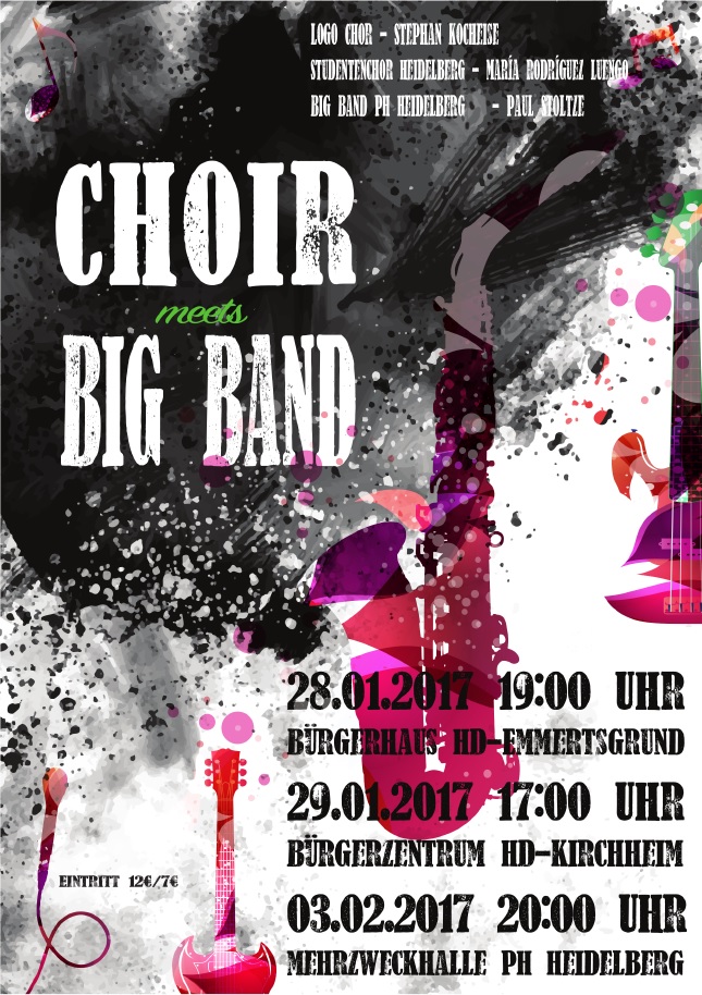 Bild 8, Auftritt 'Chor trifft auf Big Band 2017'
